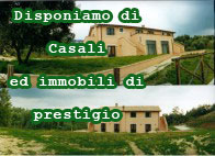 Casali ed immobili di prestigio in Toscana